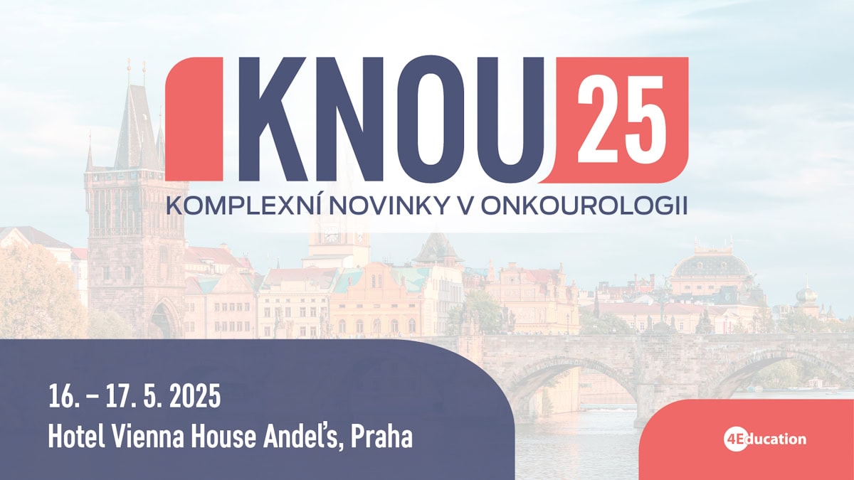 save-the-date KNOU 2025 • 16. – 17. 5. 2025 • Hotel Vienna House Andeľs, Praha